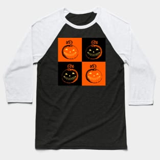 Jack O'Lantern Baseball T-Shirt